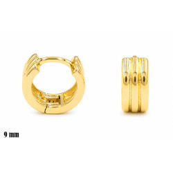 Kolczyki CM Miedź pozłacana 14k - MF42505