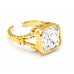 Pierścionek CM Miedź pozłacana 14k - MF42531