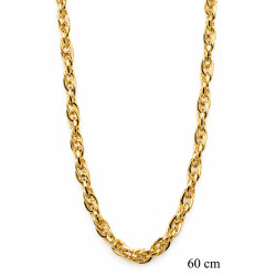 Naszyjnik miedź pozłacana 14k - MF42548