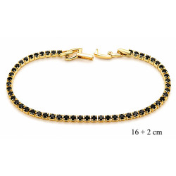 Bransoletka miedź pozłacana 14k - MF42744