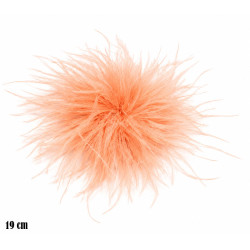 Broszka Marabut [morelowy] - MF32725-45