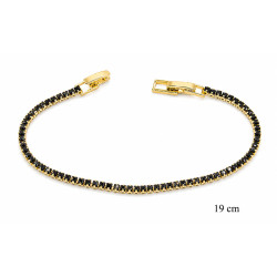 Bransoletka miedź pozłacana 14k - MF42688
