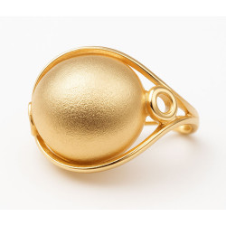Pierścionek Xuping pozłacany 18k - MF40228