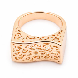 Pierścionek Xuping pozłacany 18k - MF40229