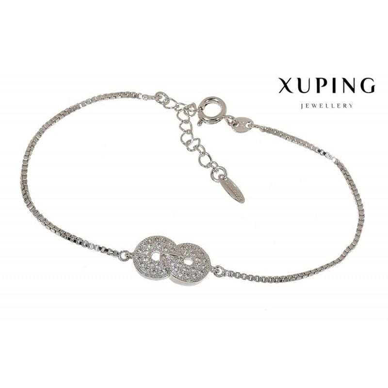 Bransoletka rodowana - Xuping - MF1482