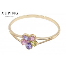 Bransoletka pozłacana 18k - Xuping - FM12457