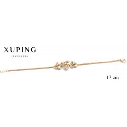 Bransoletka pozłacana 18k - Xuping - MF2759